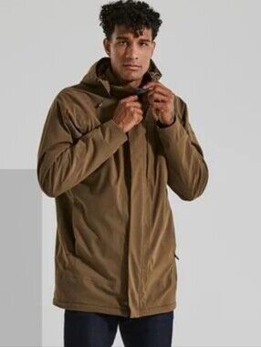 Oros Orion Parka Mens 2XL NWOT Olive/brown